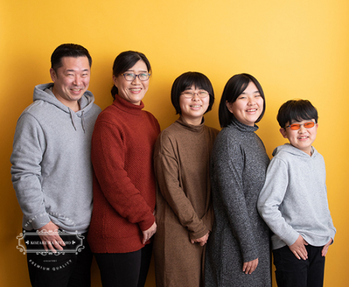 かほちゃん りほちゃん こうすけくんの記念撮影 吹田市江坂の写真スタジオ 小桜スタジオ